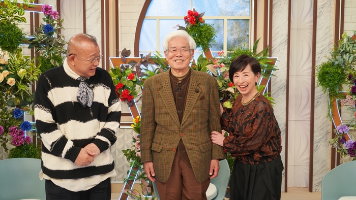 収録終了後の3ショットでは笑顔溢れるお写真も!