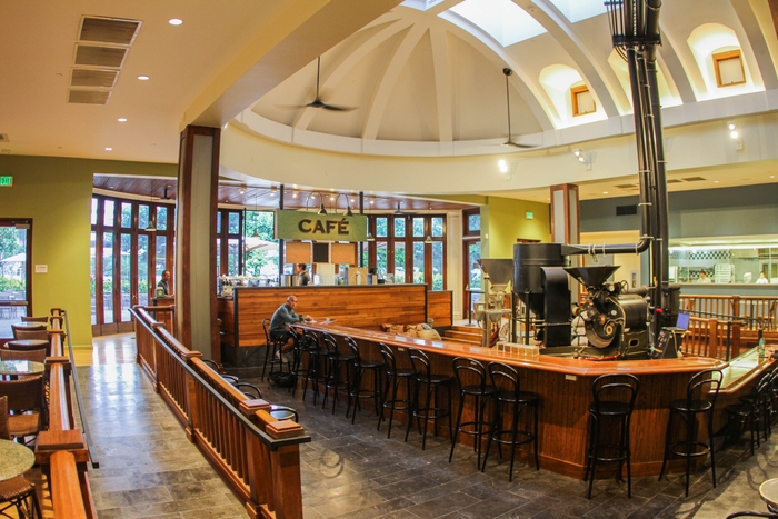 ハワイ ホノルルコーヒー エクスペリエンスセンター店内