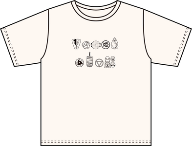 ▲SHINOBIZATO＋　「暁」アイコンTシャツ