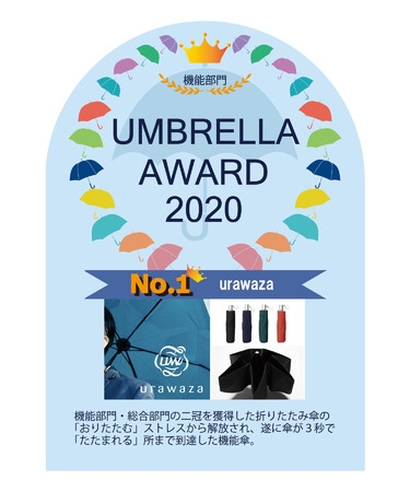 アンブレラアワード2020「総合」と「機能傘部門」
