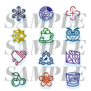 【AGF限定】トレーディングめじるしチャーム イベント価格：¥500（税込） 種類：全12種 サイズ：35mm×35mm程度