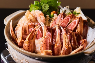 冬の旬グルメ蟹鍋