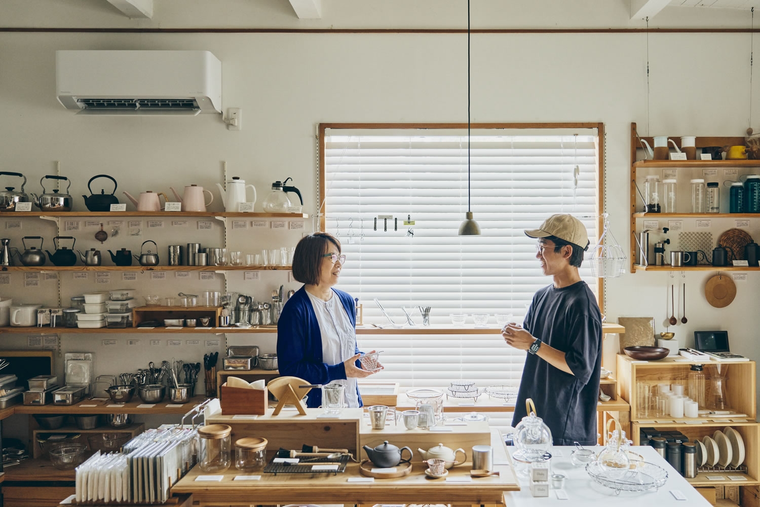 左/土切敬子さん、右/奥平眞司さん
