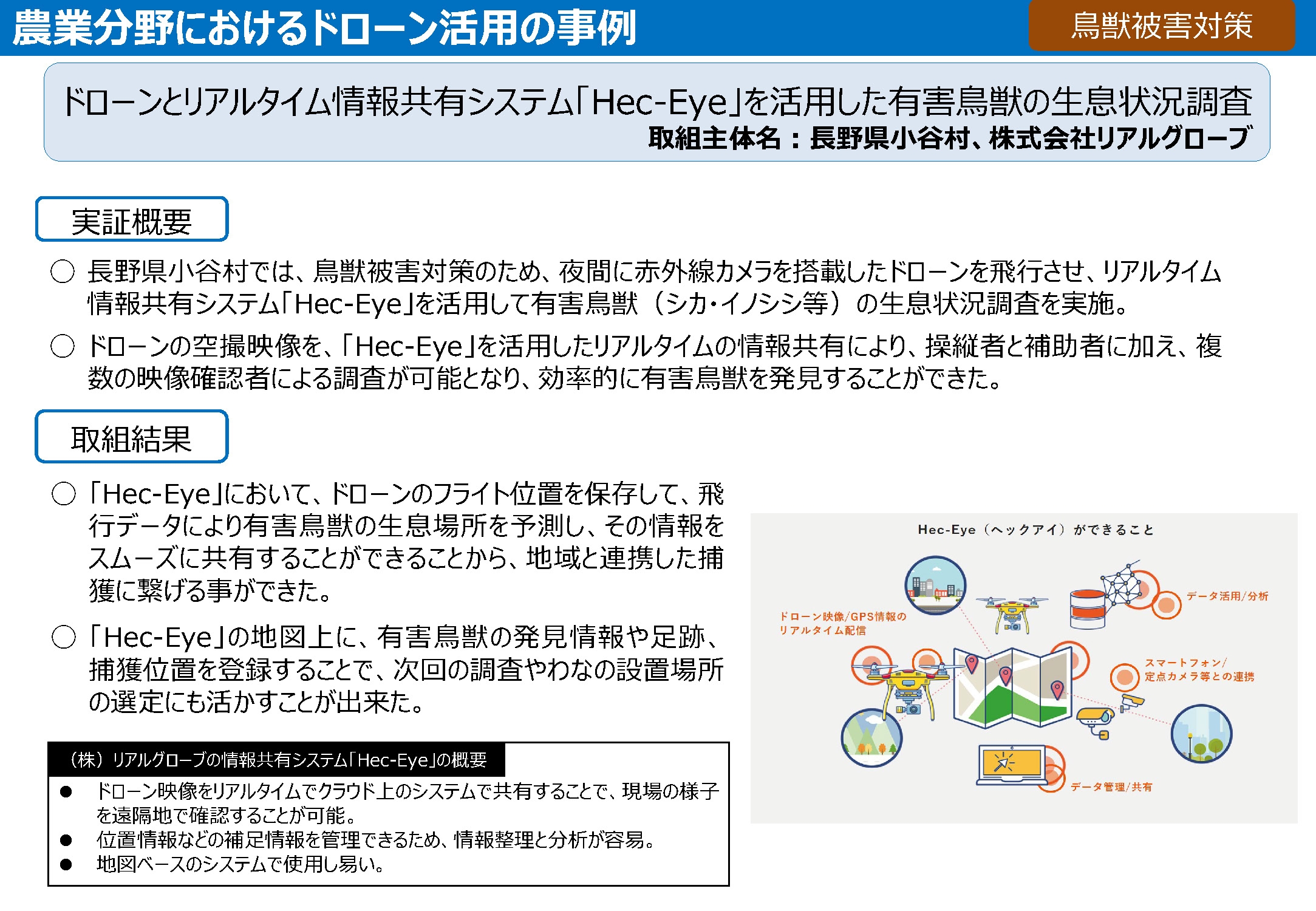 <農林水産省のサイト内に掲載の事例資料>
