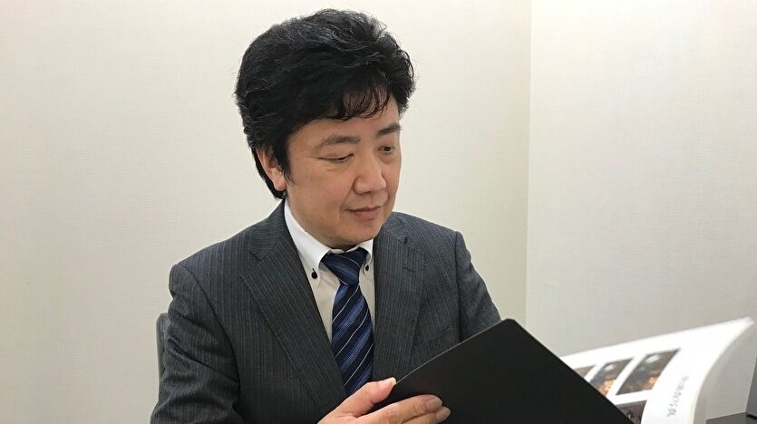 原一探偵事務所でインタビュー2