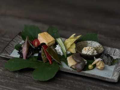 りょうり舎やまゆで提供の五味五菜