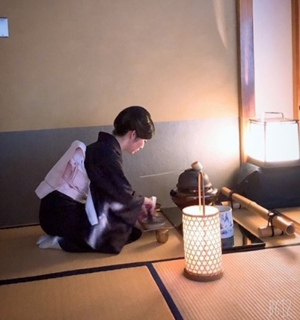 過年度の「茶会」の様子