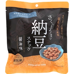 おはよう納豆のヤマダフーズ　フリーズドライ製品 「さくっとうまい納豆スナック(醤油味・梅味)」を 3月1日より販売開始