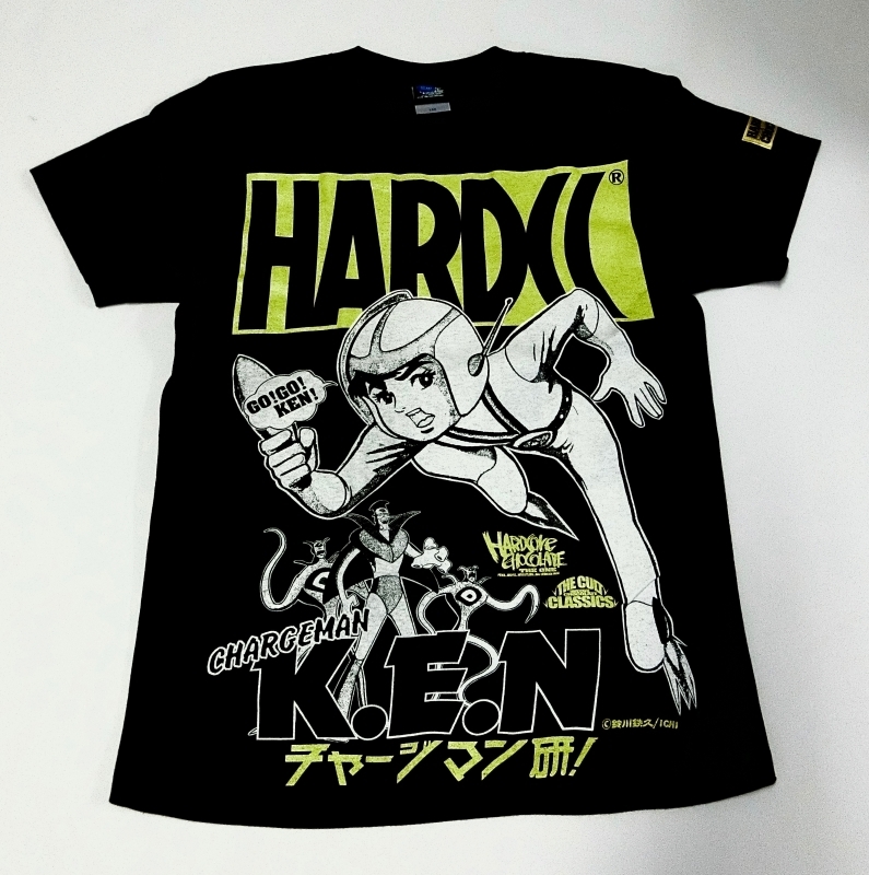 伝説のアニメ「チャージマン研!」のコラボTシャツ第二弾が ハードコア