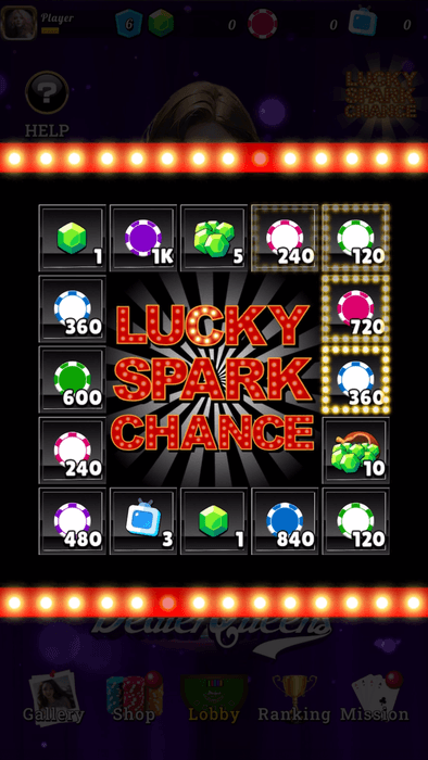 Blackjack 21 - Dealer Queens　ルーレット