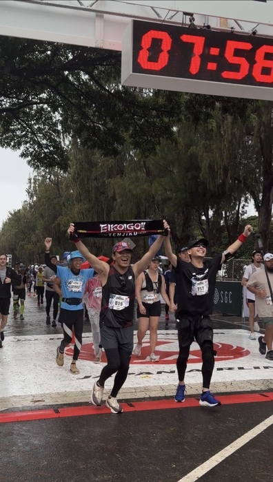 狩野英孝さんゴールシーン