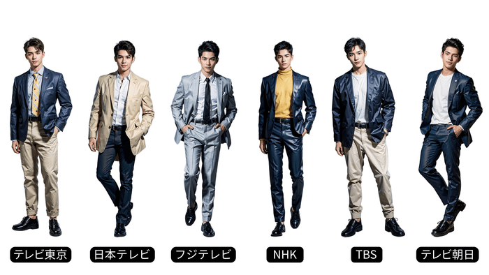 「働く男子図鑑」内の放送局