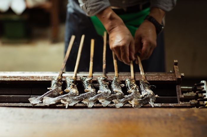 釣り体験@腰掛山荘 2