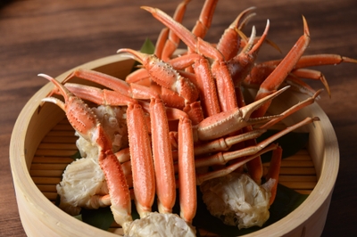 蒸し蟹～三杯酢～ ※クリスマス・年末年始特別営業期間限定