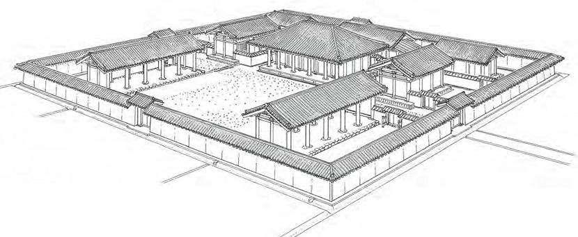 兵部省の復元図(参考文献より)