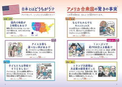 日本とはどうちがう!?　アメリカ合衆国の驚きの事実