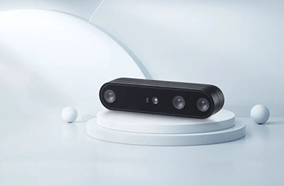 図. 構造化光 3D カメラの製品画像