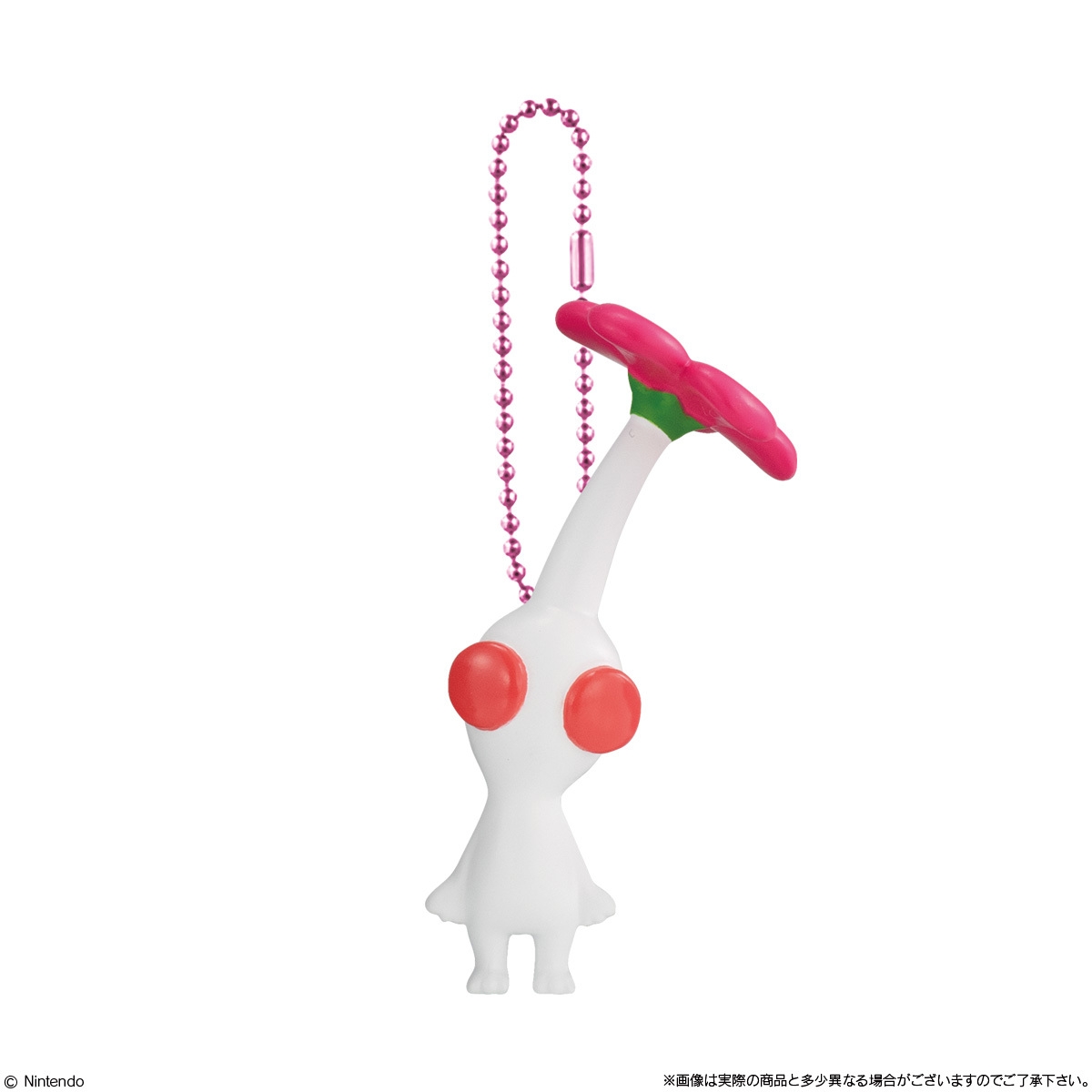 彩色済みPVCマスコット(白ピクミン)