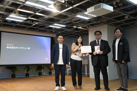 AWS主催「“ビジネスをグロースする”生成AIコンテスト」で 総合3位入賞 ― ホテル特化型AI人材育成プラットフォーム 「hoteliyell(ホテリエール)」が評価 ―