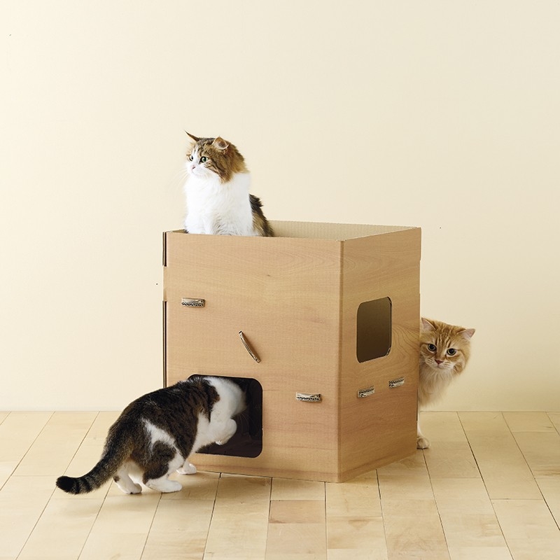 ペピイが「普通のダンボールより楽しいダンボールの小屋」など新商品を4月21日から発売開始！