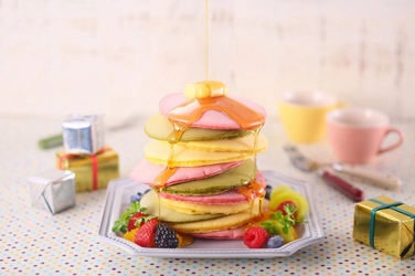 いちご・かぼちゃ・抹茶味のカラフルなホットケーキミックスを お得にゲットできるおうち時間応援キャンペーンが7月7日開催！