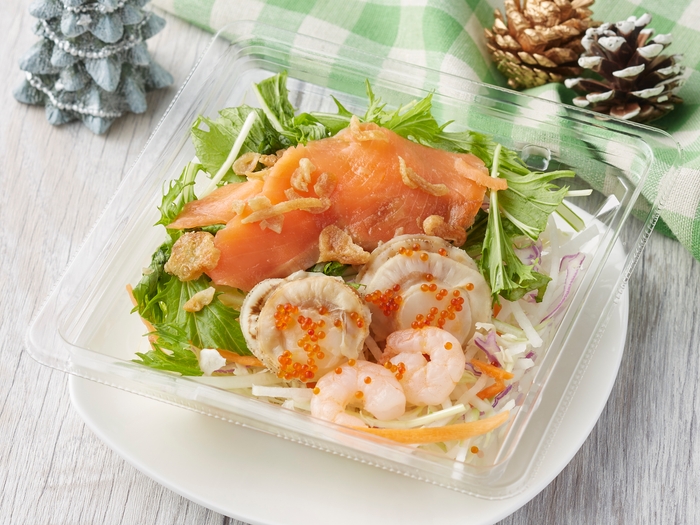 海の幸の彩りサラダ画像(画像はイメージです。)