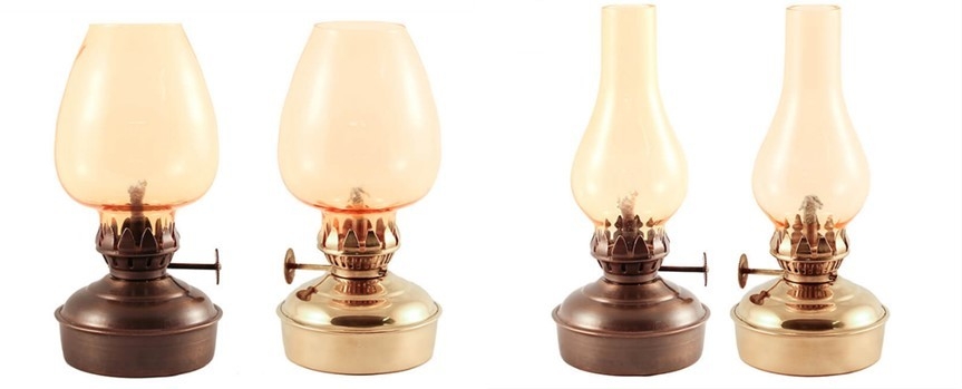 ミニランタン アンバーグラス5.7 6.5