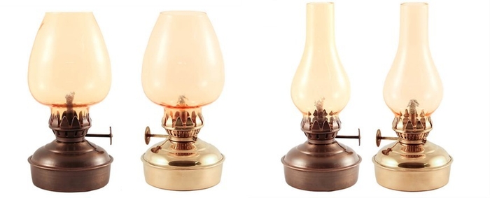 ミニランタン アンバーグラス5.7 6.5