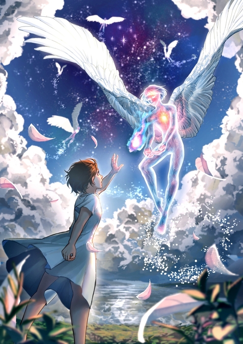 イラスト部門 グランプリ 「希望の星」 厚木キャンパス ぱちさん