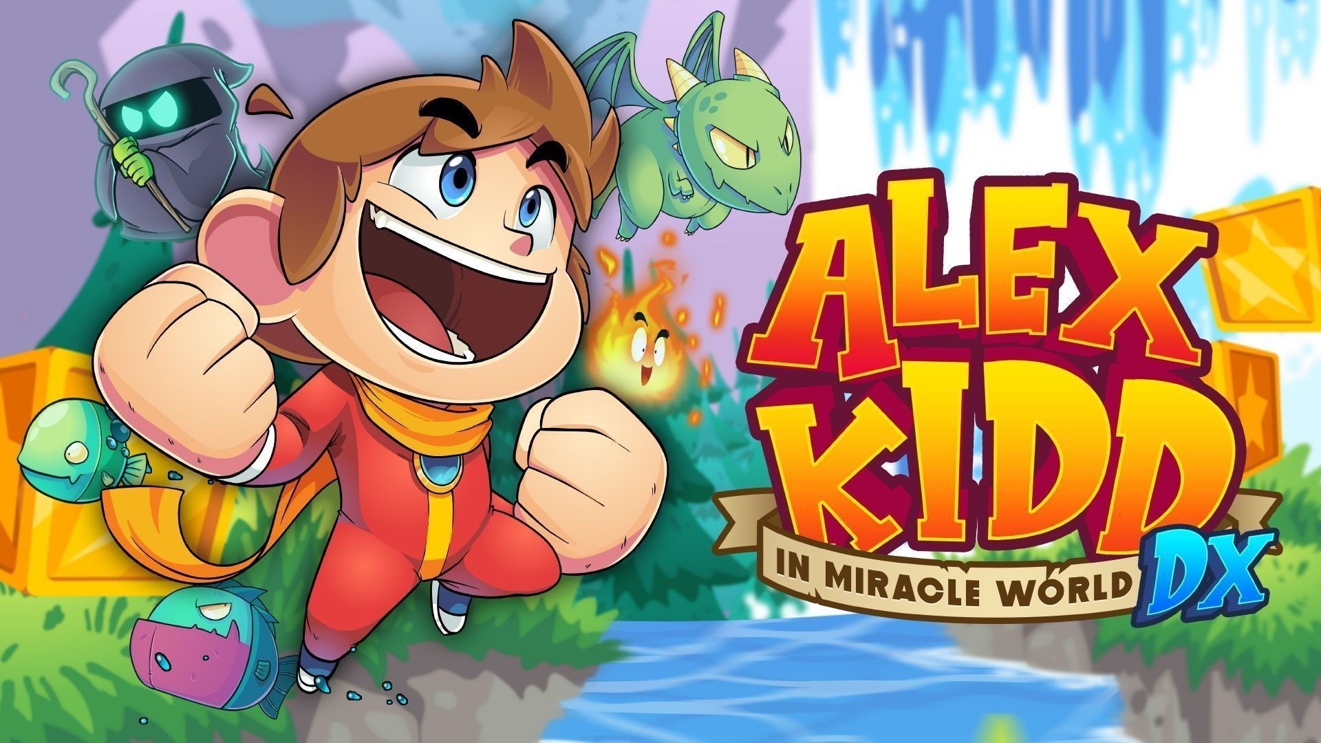 伝説のアレックスキッドが 『Alex Kidd in Miracle World DX』で再登場