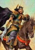 「大戦乱!!三国志バトル」 張飛 (C)Mynet Games Inc. / Tsuyoshi Nagano