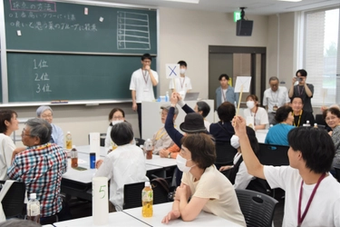 【名城大学】薬学部2年生が地域住民と一緒に楽しむ認知症カフェ「なごやかカフェ第1回」を開催