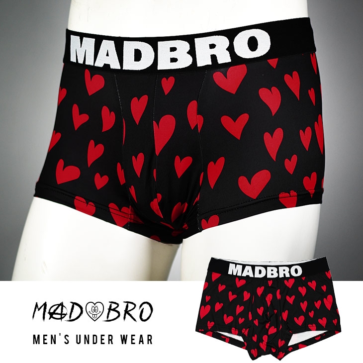 Heart Patterned Under Wear (Men's)