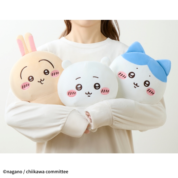 あったかぬいぐるみ　ちいかわ／ハチワレ／うさぎ　イメージ2