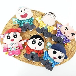 クレヨンしんちゃんのアニマル姿や着物姿が個性的なぬいぐるみキーリング。推しキャラのぬいぐるみを連れて楽しく推し活！