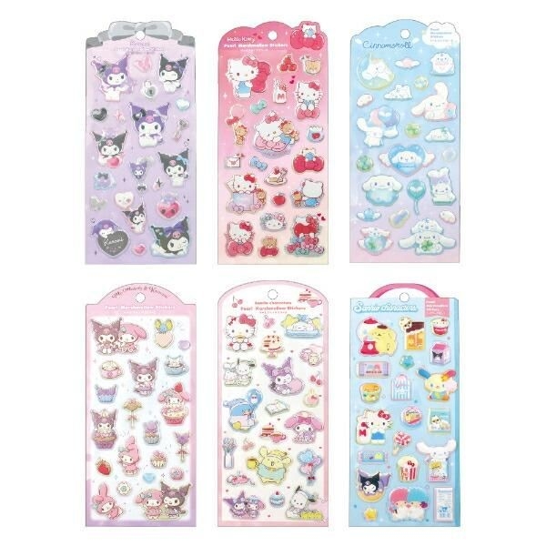 【予約品】クロミの夢カワイイパールマシュマロシール！マシュマロのような柔らかさと乙女風のイラストにクロミ推しもキュン。