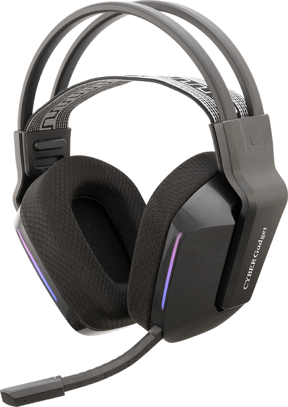 頭部のバンドで重さを分散