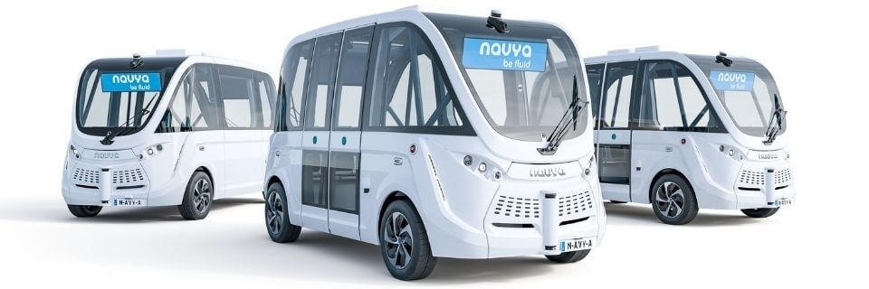 マクニカと北海道岩見沢市、自動運転EVバスの公道走行実証実験を実施