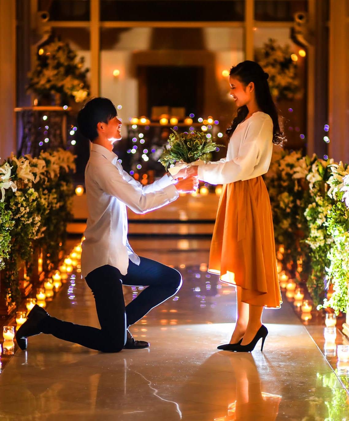 プロポーズシーン イメージ