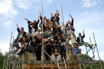 「サツキとメイの家」建築に携わったメンバー