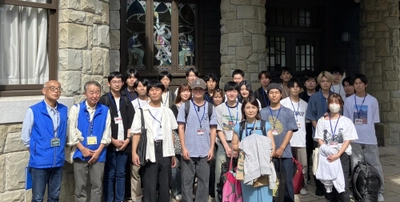 【名城大学】都市情報学部「フィールド調査の方法」で学生たちが名古屋市東区の「文化のみち」を視察調査