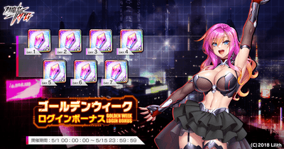 ゴールデンウィークログインボーナス