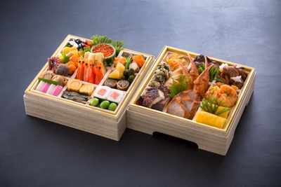 和中おせち料理2段
