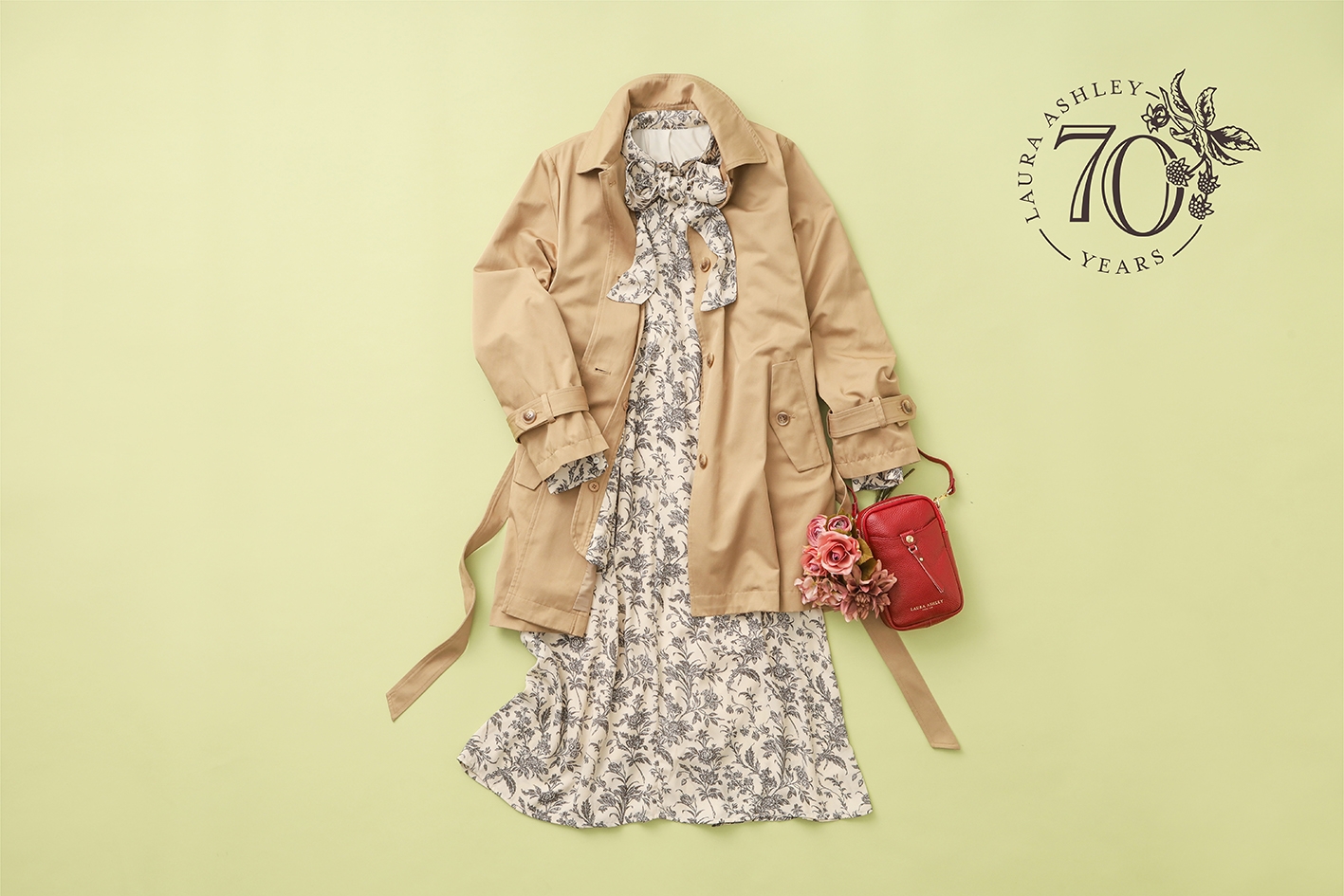 LAURA ASHLEY(ローラ アシュレイ) ブランド創設70周年記念プリント 「ロイド」シリーズ コレクションを発表