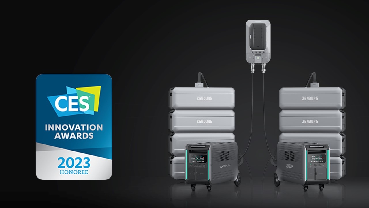 ZENDURE(ゼンデュア)が米国ラスベガスの「CES® 2023」に出展 半固体電池採用の家庭用蓄電池で防災・電気コスト低減など電力に関する課題を解決。