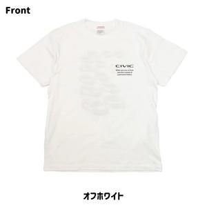 2401HD41-07 シビック Honda CIVIC HISTORY Tシャツ