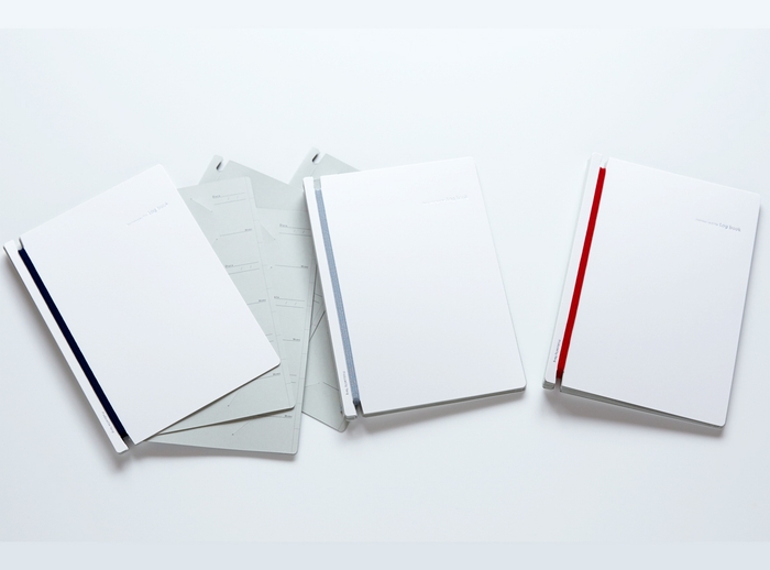 【リプラグ】名刺ファイルLog book(ログブック)ホワイトのバリエーション