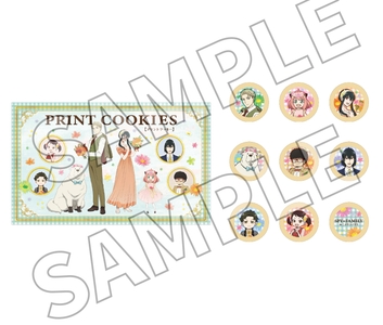 ▲プリントクッキー／1,620円（税込）