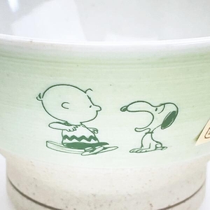 スヌーピーの茶碗