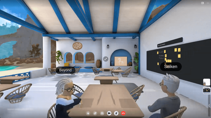 <2023年に実施したメタバース面接>